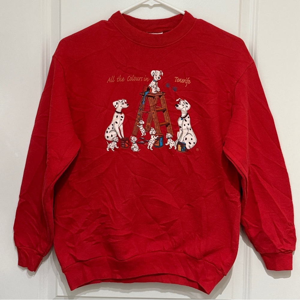Vintage dalmatians sweater for kids Age 12-13